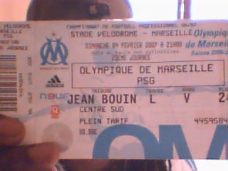 billet  de match
